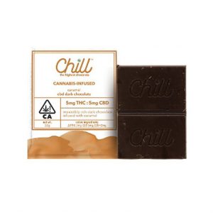 Chill Mini - Caramel CBD Dark - 10mg