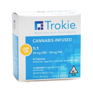1:1 (CBD-THC) Trokie Lozenge - CA