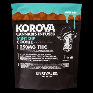 Korova Mint Dip Cookie 250mg