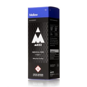 Mellow 1:1 THC to CBD - 500mg Cartridge