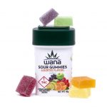 Wana Sour Gummies: Assorted Flavors Indica (MED)