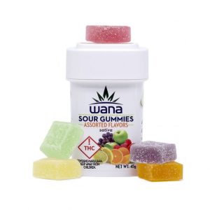 Wana Sour Gummies: Assorted Flavors Sativa