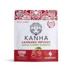 Kanha Sativa Cherry Gummies 100mg