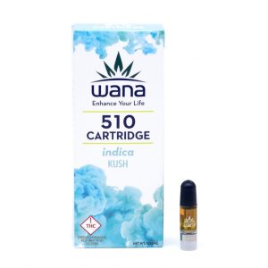 Wana 510 Vape Cartridge: Indica Kush