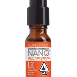 NANO5 Lightning Strike 1:20 CBD/THC 15ml