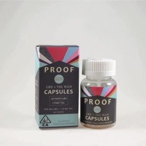 Proof 20:1 CBD/THC Capsules