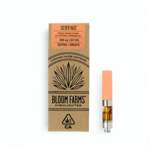 Silver Haze (0.5G) Single Origin Cartridge