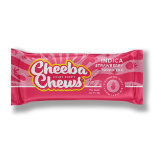 Indica Strawberry Fruit Chews 100mg