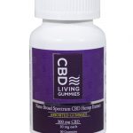 CBD Living Gummies Bottle 300mg