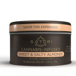 Sweet & Salty Almonds in Dark Chocolate