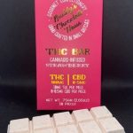 Buddy's Strawberry Chocolate Bar 100mg THC