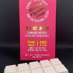 Buddy's Strawberry Chocolate Bar 100mg THC