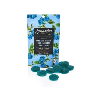 Smokiez Blue Raspberry Fruit Chews - CA