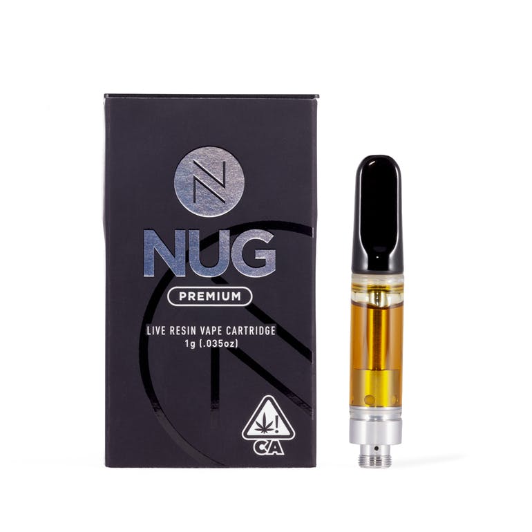 NUG Premium Live Resin Vape - Strawberry Banana - Image 1