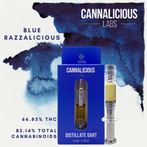 Blue Razzalicious Distillate Dart