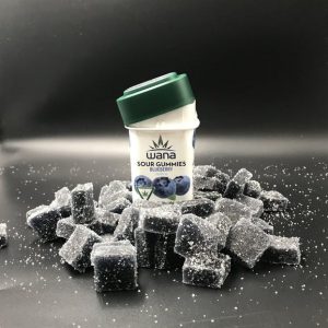 Wana Sour Gummies - Blueberry - 100mg - AU