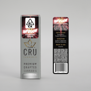Strawberry Banana CRU Infusion (1 Gram Pre-Roll)