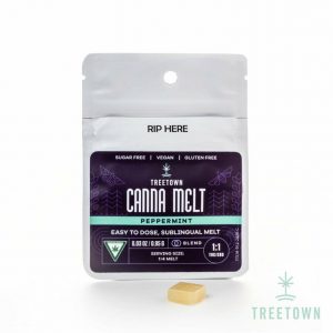 Treetown 1:1 THC:CBD Cannamelt - Peppermint
