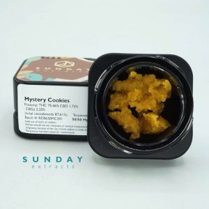 1g Concentrate Cured Resin - Mystery Cookies