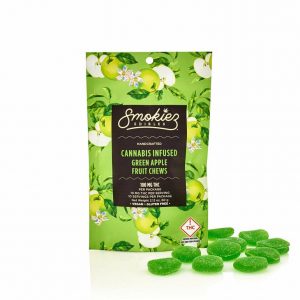 Green Apple Fruit Chews, 100 mg - CO