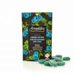 Sour Blue Raspberry Fruit Chews, 100 mg - CO