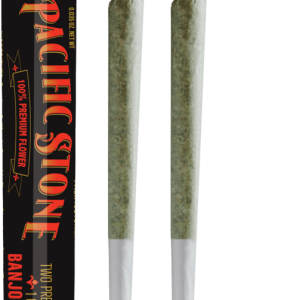 Pacific Stone Banjo Sativa Pre-Rolls 2pk (1g)