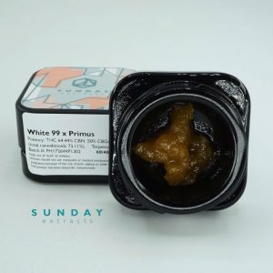 1g Concentrate Cured Resin - White 99 x Primus