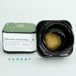 1g Concentrate Cured Resin-Gold Leaf x Chem Dawg