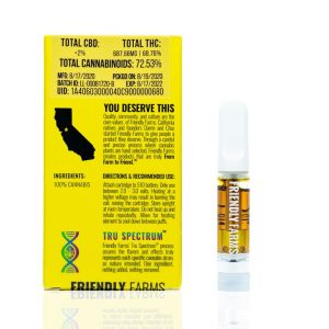 FF - Legend OG 1g Live Resin Cartridge