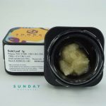 1g Concentrate Cured Resin - Gold Leaf