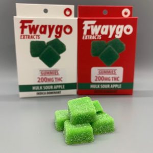 200mg Hulk Sour Apple Chews (indica)