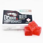 Devour Gummies - Watermelon 1:1 CBD 100mg