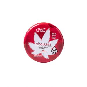 Chill Chewies Gummies - Sour Cherry 100mg THC