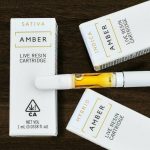 Amber Live Resin 1g Cartridge - Glazed