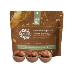 Toffee Almond Milk Chocolates - 100mg