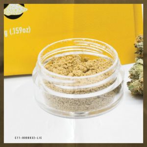 Super Silver Haze (3.5g) + Kief (1g)