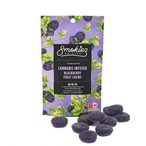 Blackberry Fruit Chews - 100 mg THC - OK