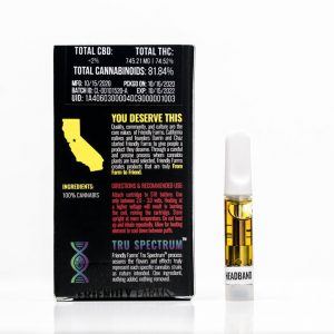 FF - Headband 1g Cured Resin Cartridge