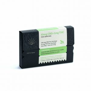 10mg CBD + 1mg THC Park Life Sublingual Strips