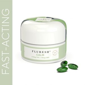 Fluresh Softgels: Calm 1:4 THC:CBD