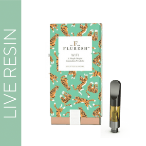 Fluresh .5g Live Resin Vape Cart: Wifi