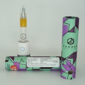 1g Cured Resin Klik - BC Kush