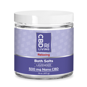 CBD Bath Salts 500 mg - Lavender