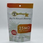 375mg CBD Fruit Punch Gummies (25mg each)