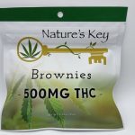 500mg THC Brownie