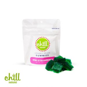 Strawberry Kiwi Gummies 100mg THC