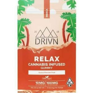 100mg Guava Passion Fruit Relax Gummy DRIVN