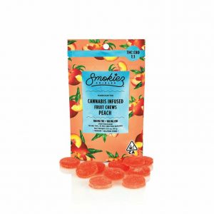 Peach THC:CBD 1:1, 100mg THC/100 mg CBD
