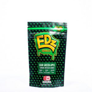 Sour Green Apple Gummies - 250mg THC