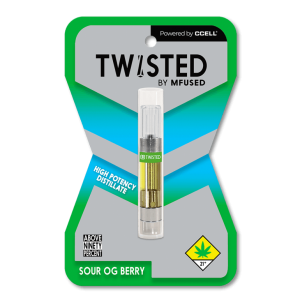 TWISTED - Sour OG Berry Distillate Cartridge